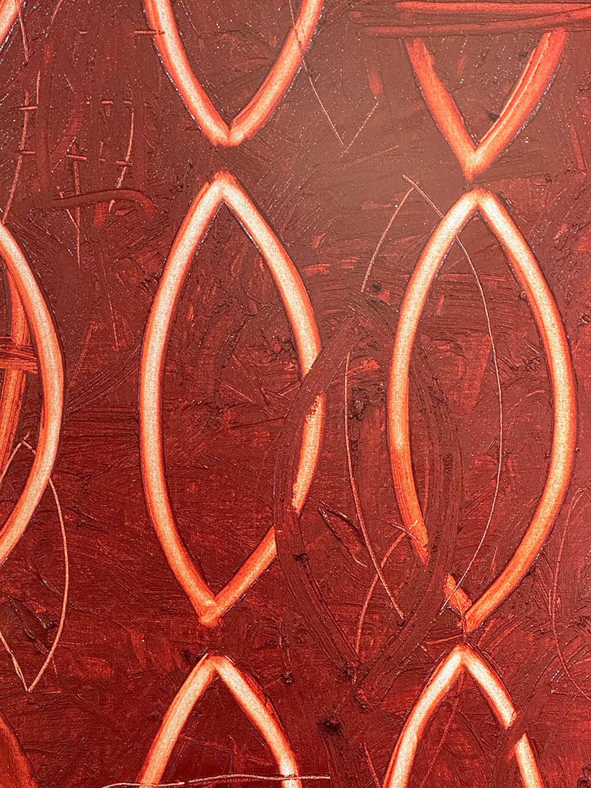 Rashid Johnson - God Painting (Closed Eyes) | L