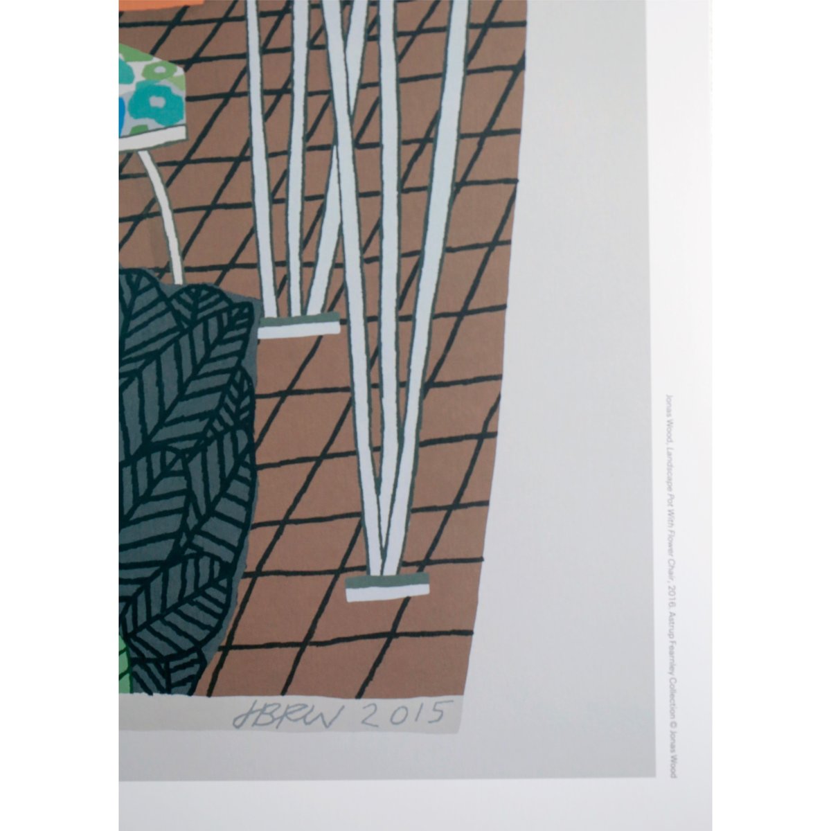 Jonas Wood - Landscape Pot with Flower Chair |