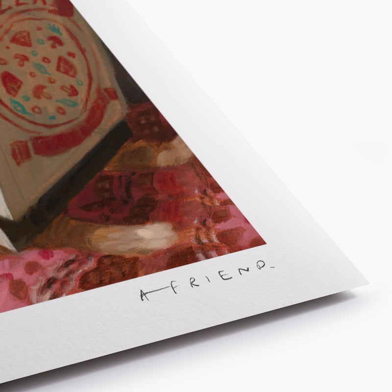 Alison Friend - Pizza Lover (with Olives), 2025