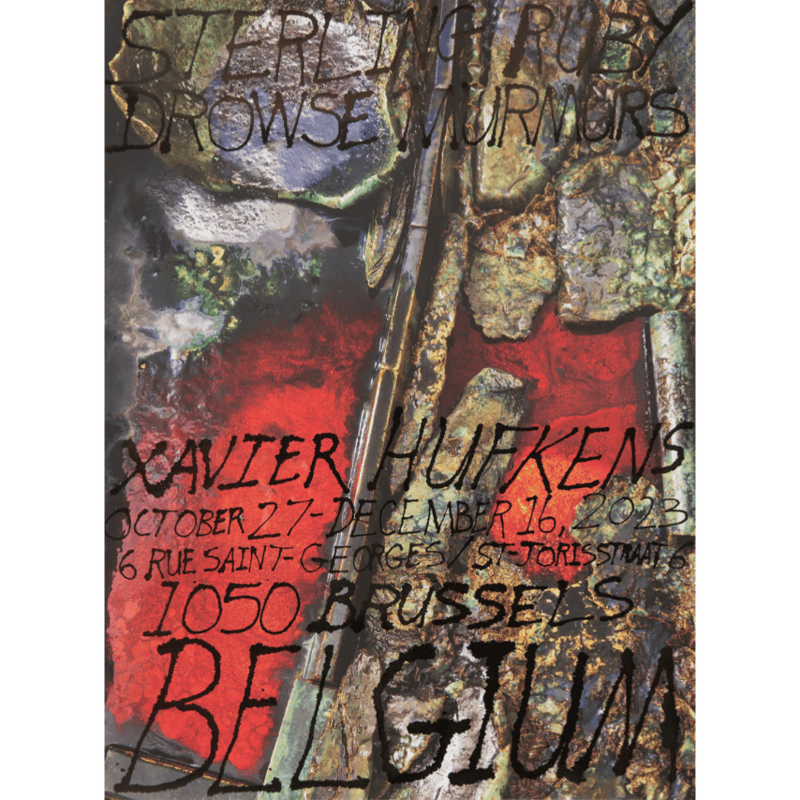 Sterling Ruby - DROWSE MURMURS (B) | LAC The Shop