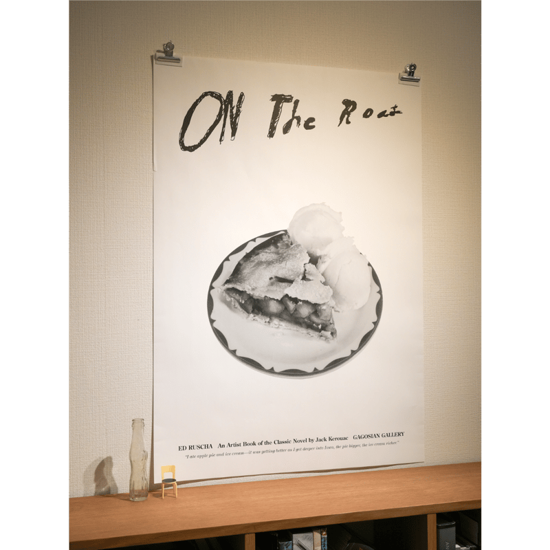 Ed Ruscha On the Road Poster ジャック・ケルアック Ed Ruscha - On the Road (A)