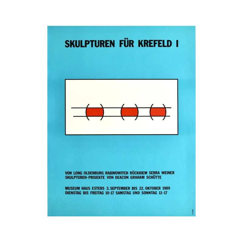 Lawrence Weiner - Skulpturen für Krefeld I, 198