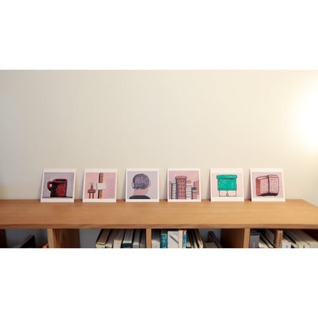 Philip Guston ポストカードセット M.B.ゴフスタイン ポストカードセット vol.2