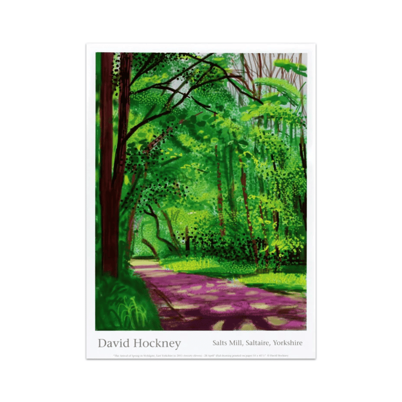 David Hockney - 28th April 2011 (The Arrival of