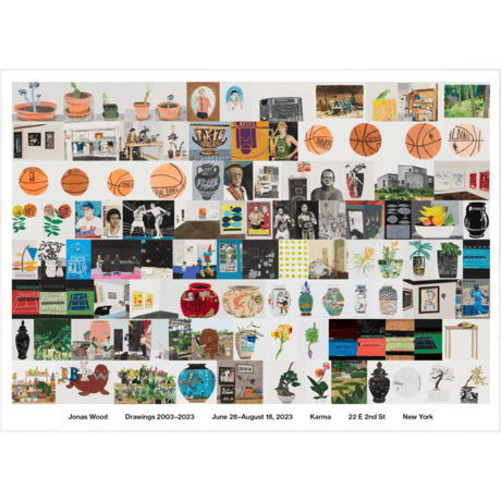 Jonas Wood - Drawings 2003 – 2023