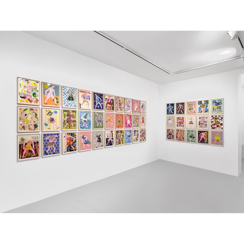 アートポスター グレース・ウィーバー エキシビジョンポスター Grace Weaver Exhibition poster 