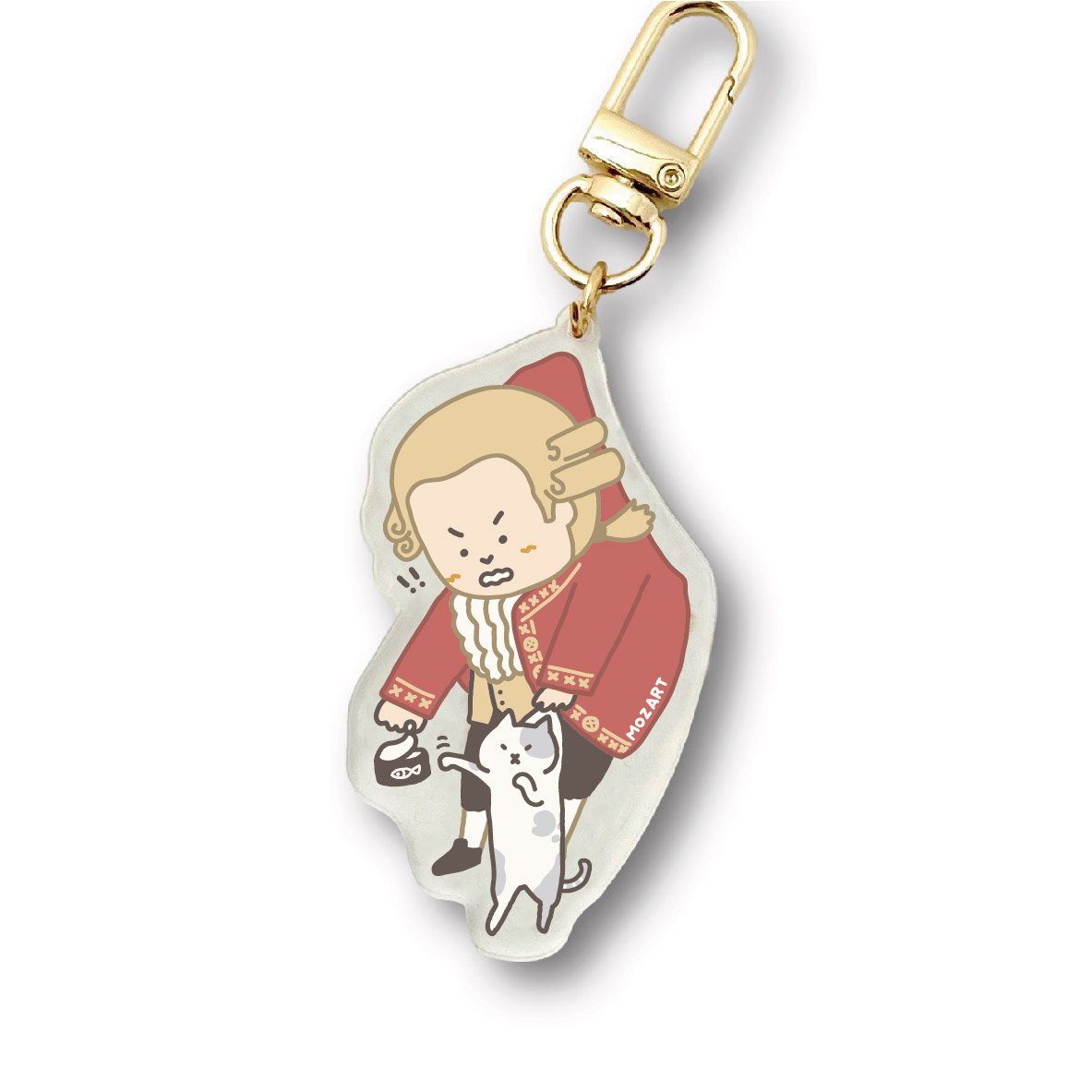 モーツァルト】アクリルキーホルダー ｜音楽雑貨 | Some Music Design