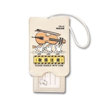 【チェロ取扱注意】ラゲッジタグ｜音楽雑貨
