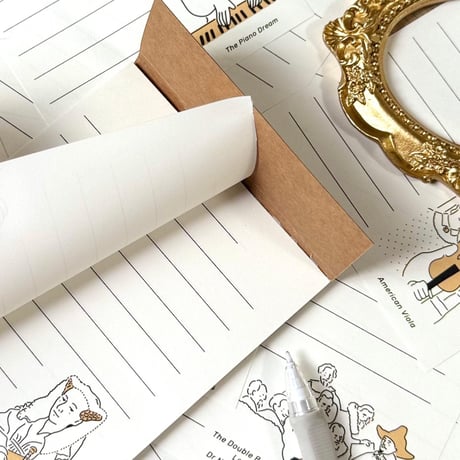 【名画とクラシック音楽】メモ帳｜音楽雑貨