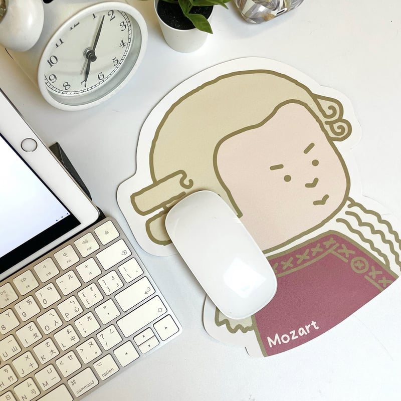モーツァルト】マウスパッド｜音楽雑貨 | Some Music Design｜音楽雑貨