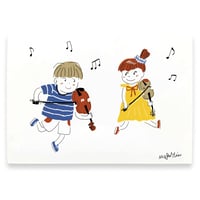 『最高の相棒』音楽の日常はがき｜音楽雑貨
