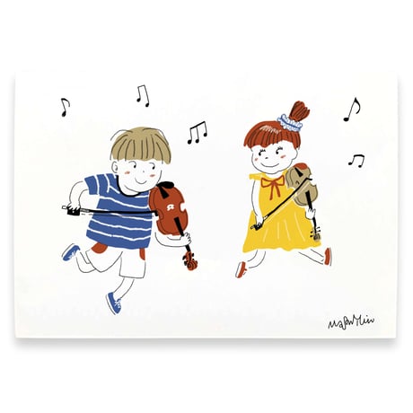 『最高の相棒』音楽の日常はがき｜音楽雑貨