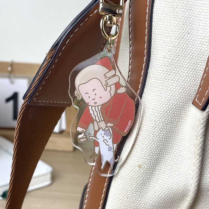 クラシカロイド　アクリルキーホルダー　モーツァルト クラシカロイド モーツァルト アクキー - 5100 - BOOTH