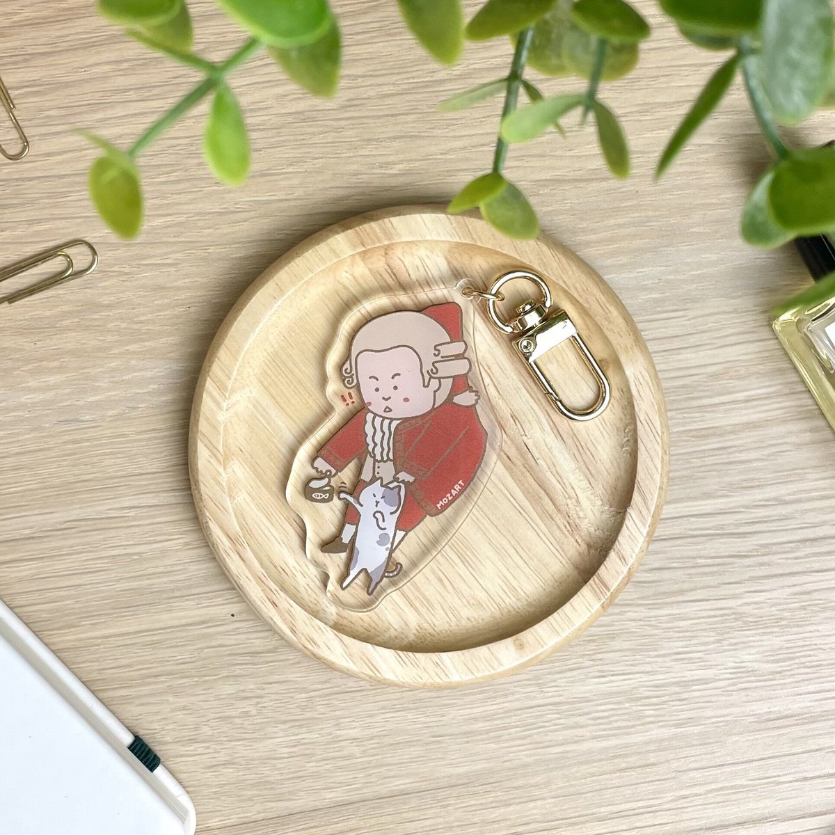 クラシカロイド　アクリルキーホルダー　モーツァルト キーホルダー・マスコット(キャラクター) モーツァルト