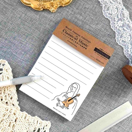 【名画とクラシック音楽】メモ帳｜音楽雑貨