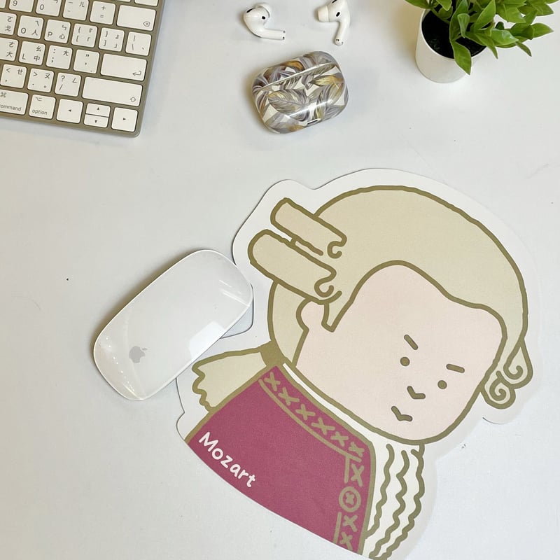 モーツァルト】マウスパッド｜音楽雑貨 | Some Music Design｜音楽雑貨