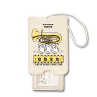【ユーフォニアム取扱注意】ラゲッジタグ｜音楽雑貨