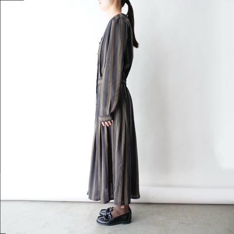 made in India stripe dress