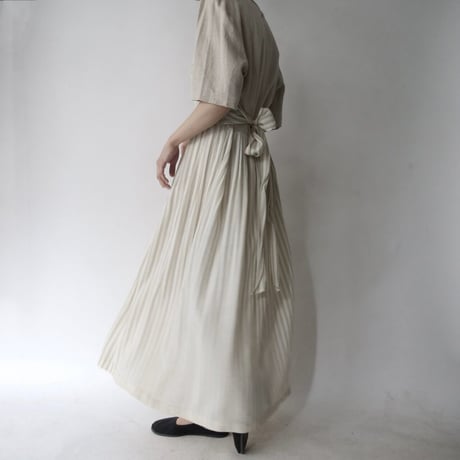 linen+rayon design dress