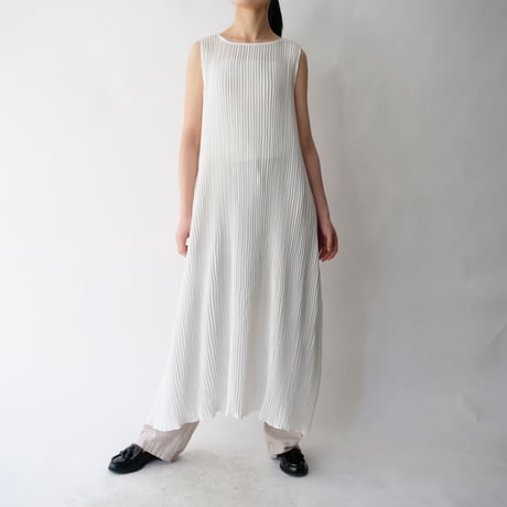made in Italy pleats long dress
