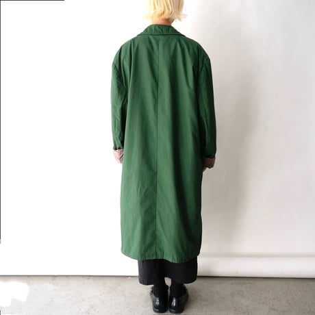 spring green long coat/unisex