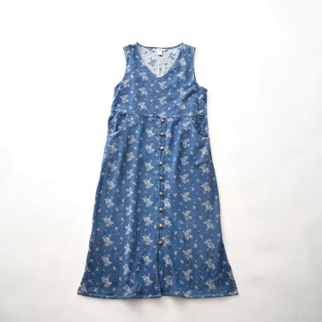 soft denim jumper skirt