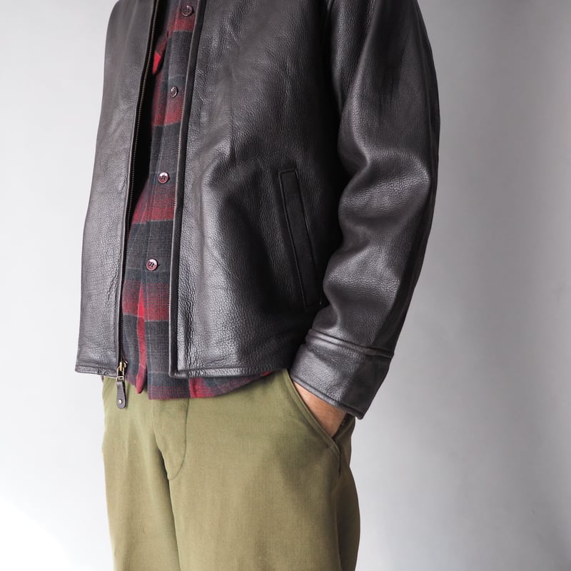 90s Eddie Bauer leather jacket/unisex | used se