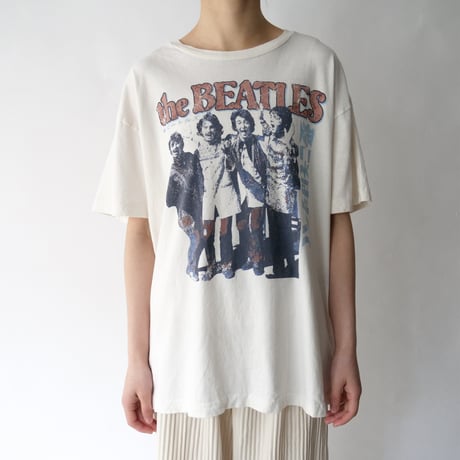 The Beatles official japanese print design T-shirt/unisex