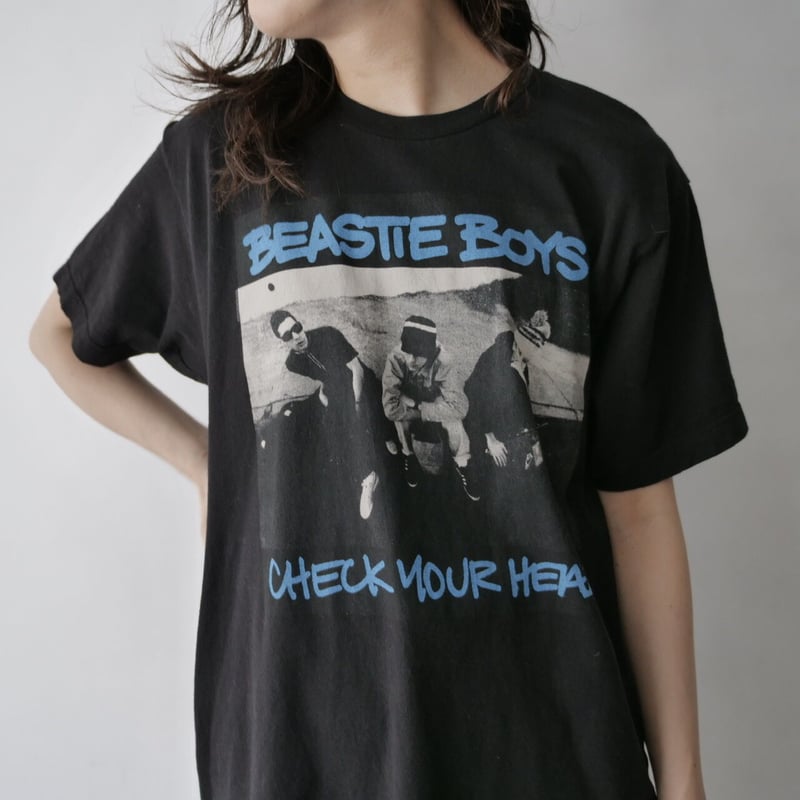 BEASTIE BOYS CHECK YOUR HEAD ヴィンテージTシャツ Amazon | The Beastie Boys T Shirt Check Your Head 新しい 公式