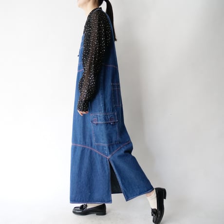made in Bangladesh soft denim jumper skirt