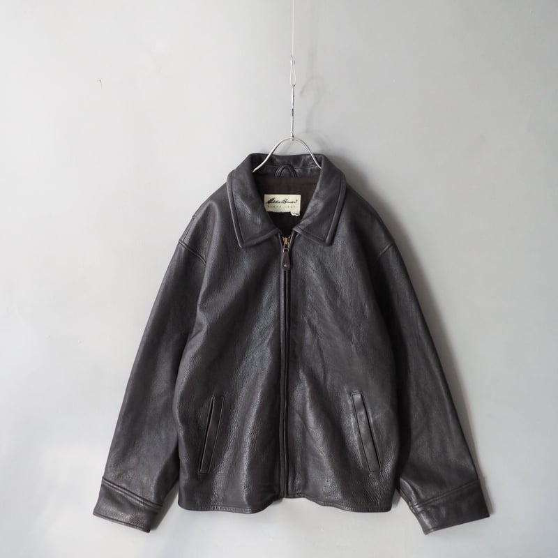 90s Eddie Bauer leather jacket/unisex | used se