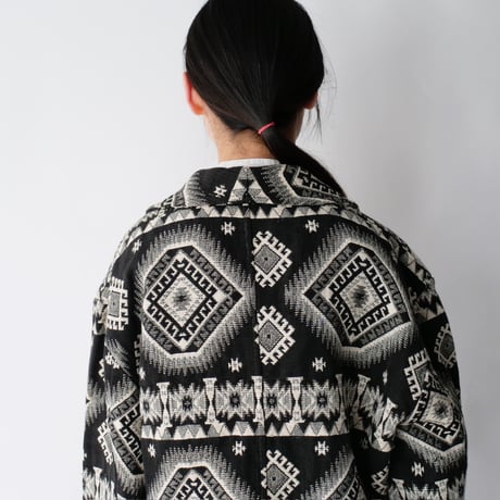 made in India 100% cotton gobelin weave jacket