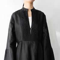 Euro 100% linen long dress