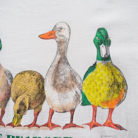 90's "THE PEABODY MEMPHIS" print T-shirt/unisex