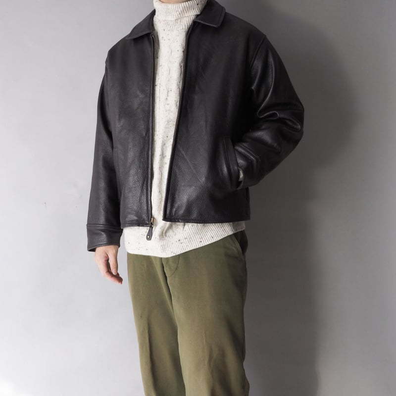 90s Eddie Bauer leather jacket/unisex | used se