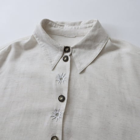 ladies' Tyrolean embroidery blouse