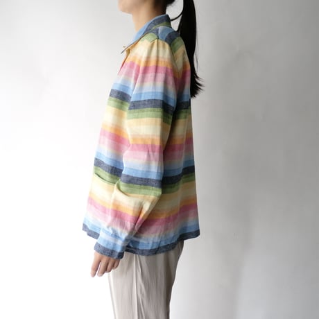 linen+cotton spring jacket