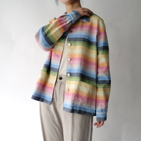 linen+cotton spring jacket