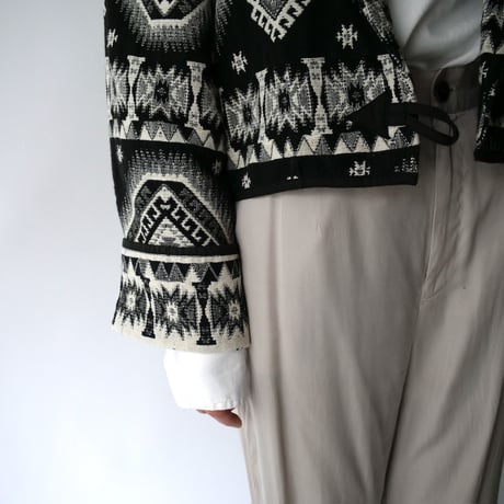 made in India 100% cotton gobelin weave jacket
