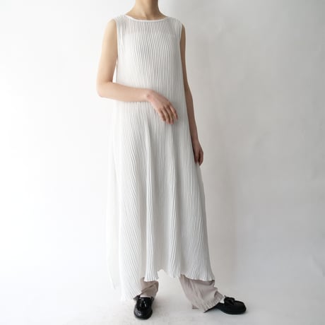 made in Italy pleats long dress