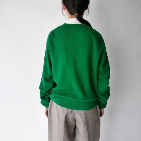 USA 70's〜"outwardbound" acryl knit cardigan/unisex