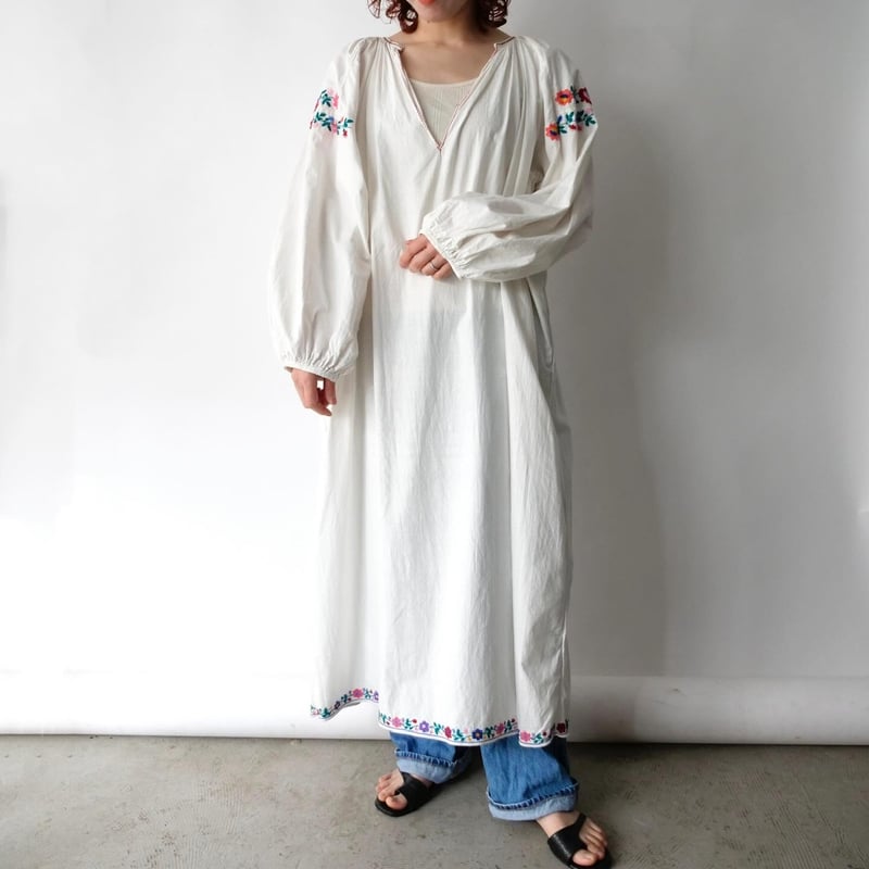 un cinq購入 vintage ukrainan dress
