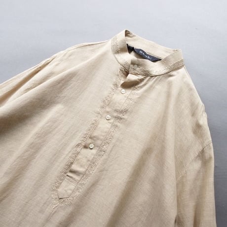 embroidery long shirt
