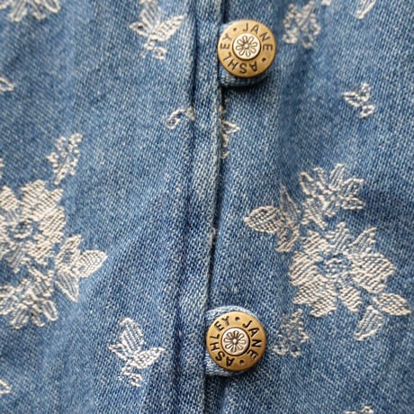 soft denim jumper skirt