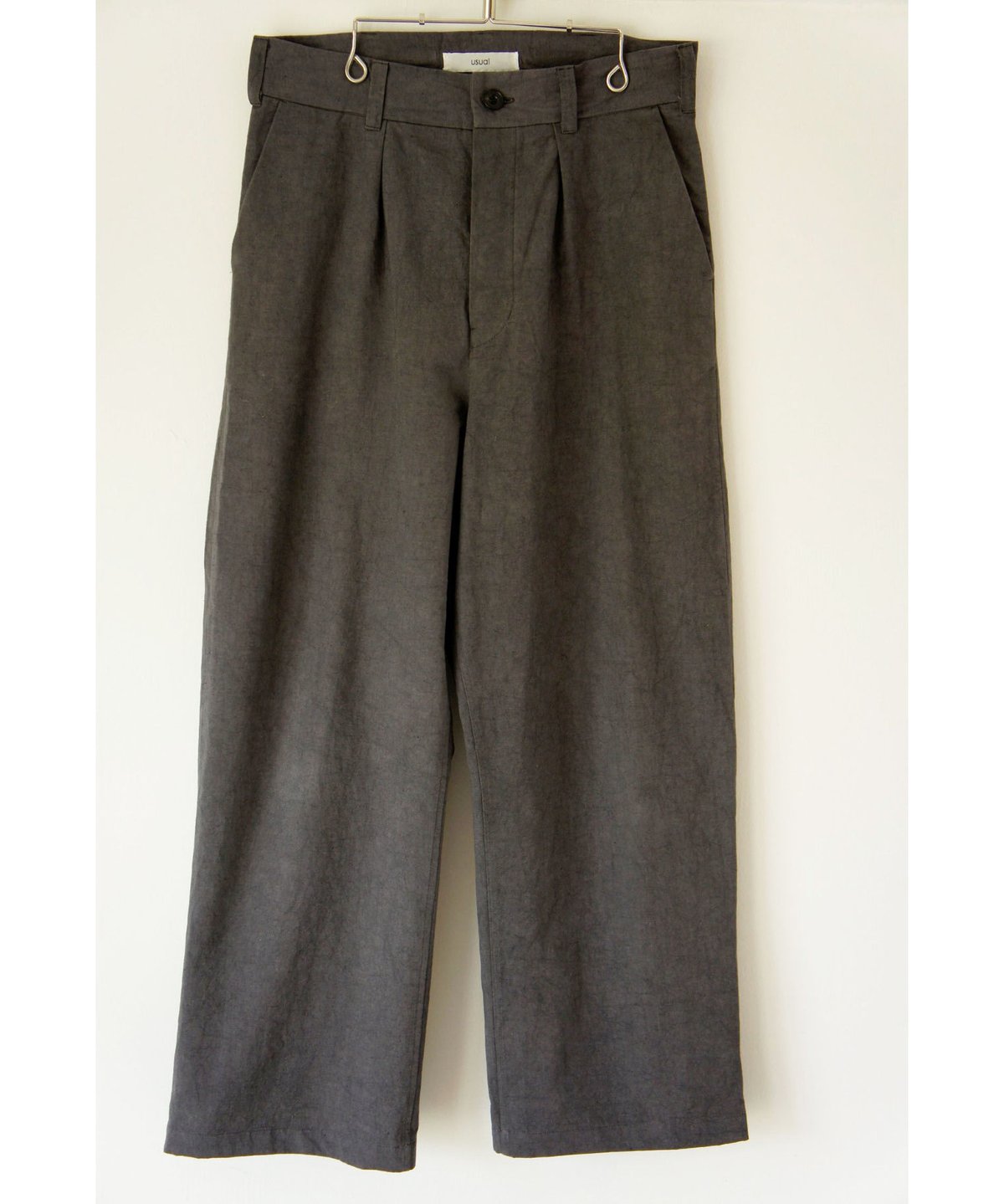 WIDE PANTS GRAY | usual web store