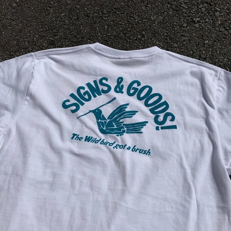 SIGNS & GOODS! Co. WILD BIRD Tee.