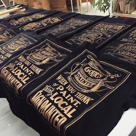 BACK AND FORTH STUDIO / Original T-shirt 2018. ( Black )