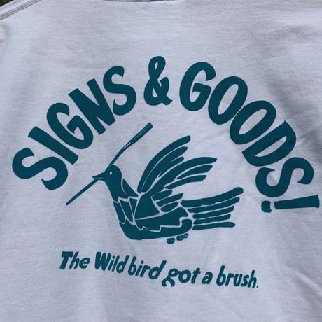 SIGNS & GOODS! Co. WILD BIRD Tee.