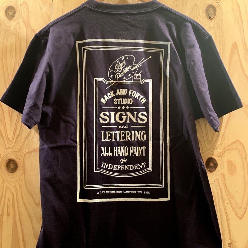 完売品Schott BACK AND FORTH SIGNS.CO. BACK AND FORTH STUDIO × SIGNS & GOODS! Co. W-na