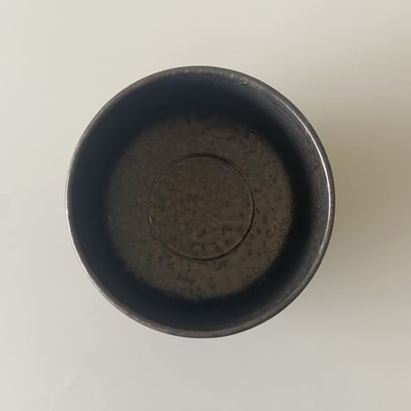 カネ仁｜Teabowl 金結晶抹茶碗
